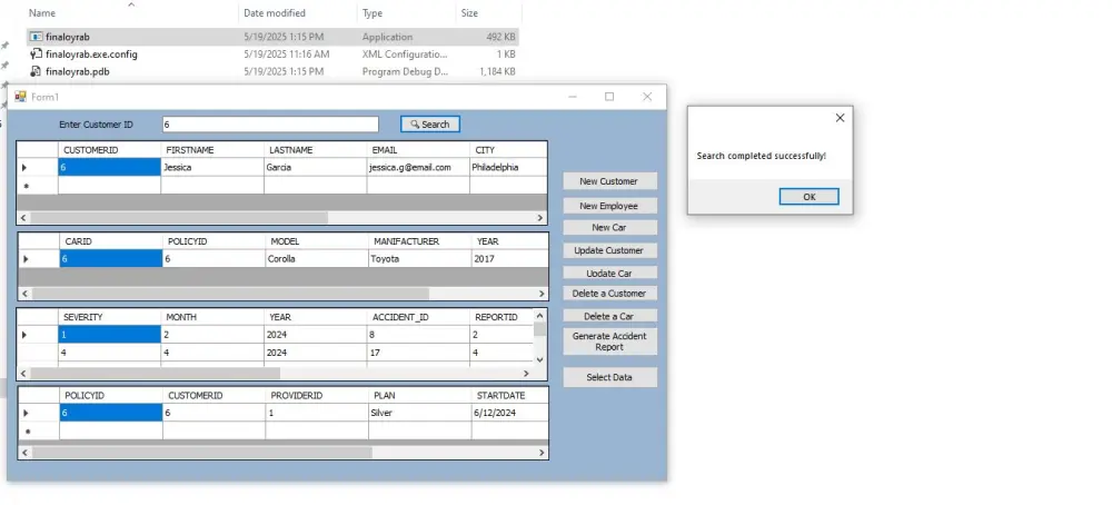 بناء وتصميم أنظمة سطح المكتب (C# WinForms) وقواعد بيانات SQL