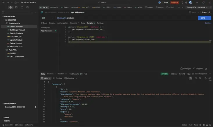اختبار APIs باستخدام Postman واكتشاف الأخطاء بدقة