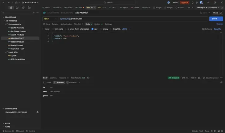 اختبار APIs باستخدام Postman واكتشاف الأخطاء بدقة