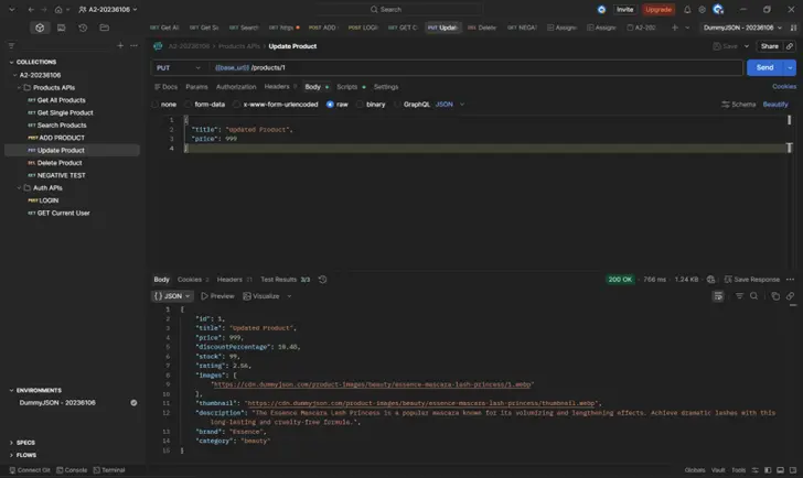 اختبار APIs باستخدام Postman واكتشاف الأخطاء بدقة