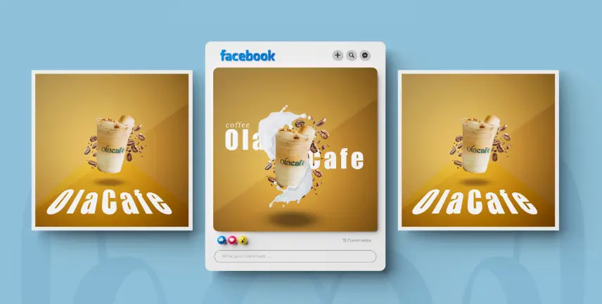 تصميم بوسترات وتصاميم سوشيال ميديا