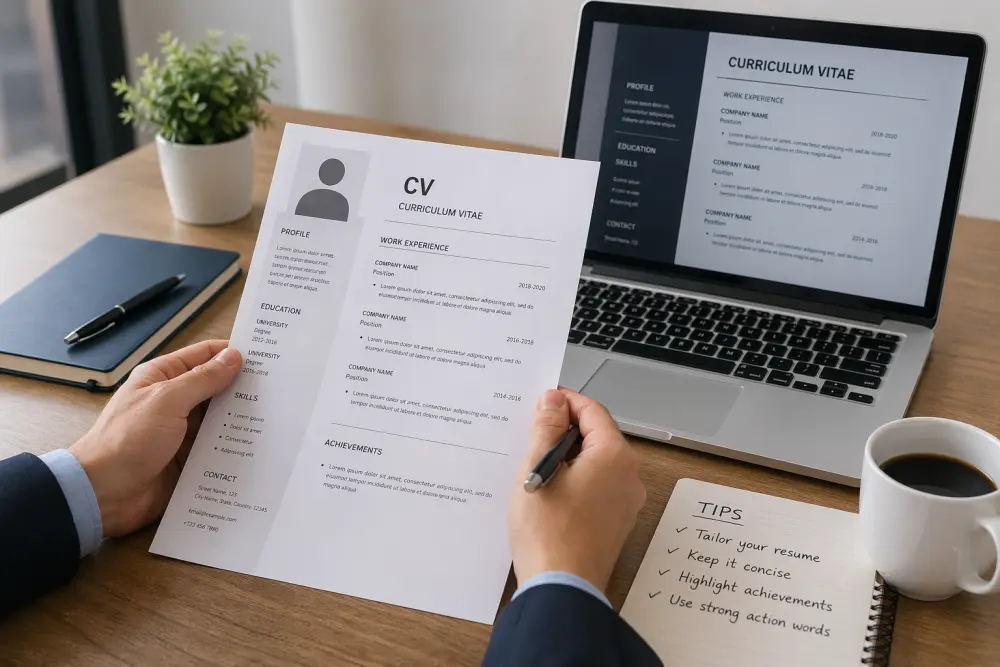 إعداد CV احترافي (سيرة ذاتية ATS Friendly)