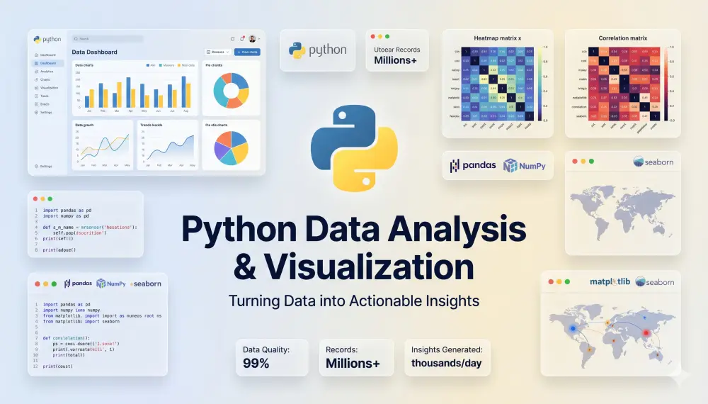 تحليل بيانات احترافي باستخدام Python