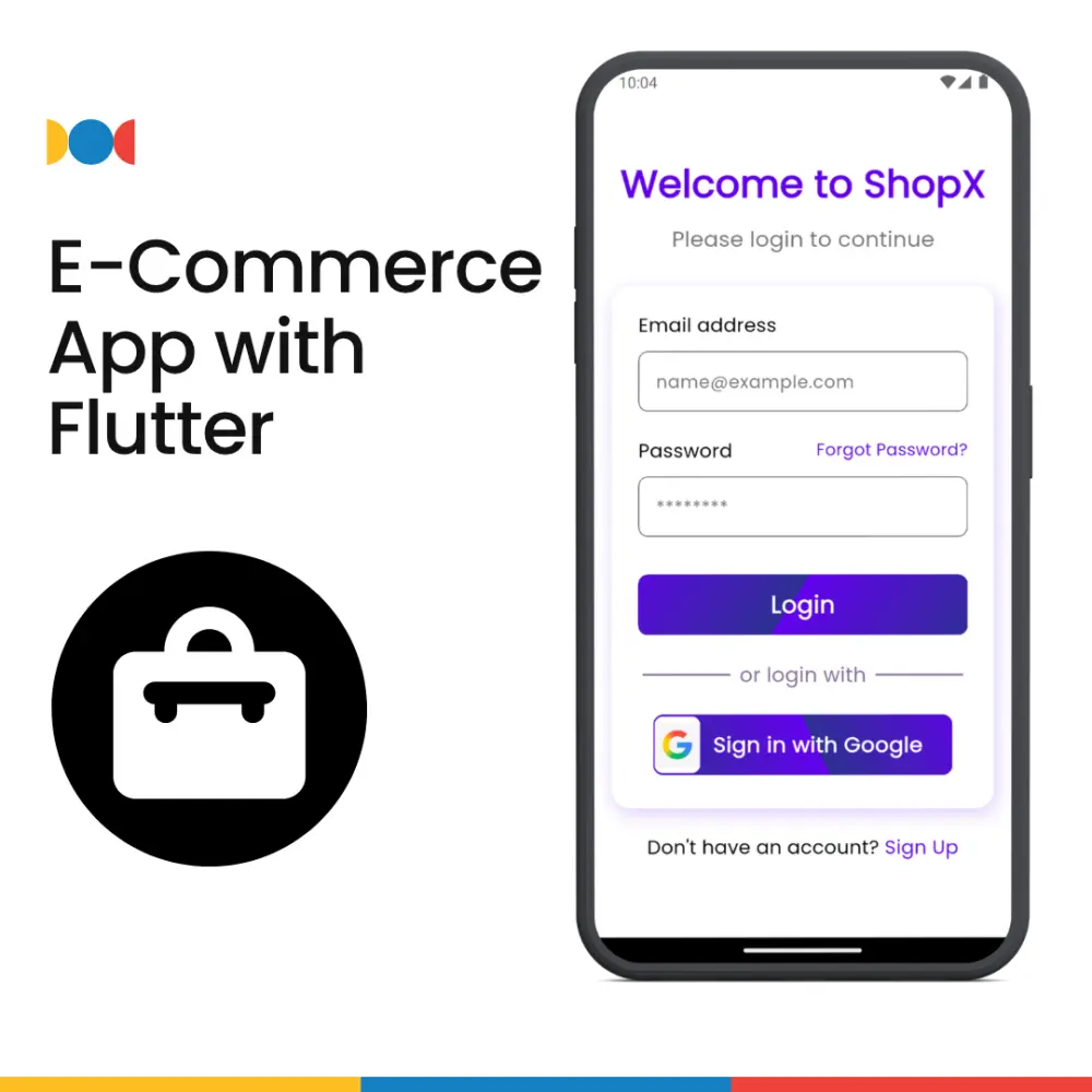 تصميم تطبيق موبايل احترافي باستخدام Flutter