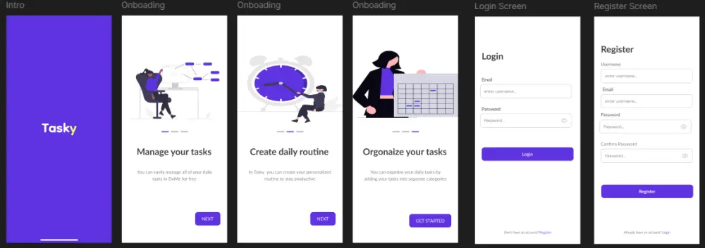 تصميم واجهات تطبيقات احترافية وجذابة (UI/UX) باستخدام Figma
