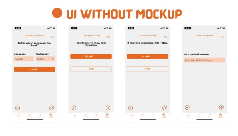 تصميم واجهات وتجربة المستخدم للمواقع الإلكترونية وتطبيقات الموبايل UX/UI Design