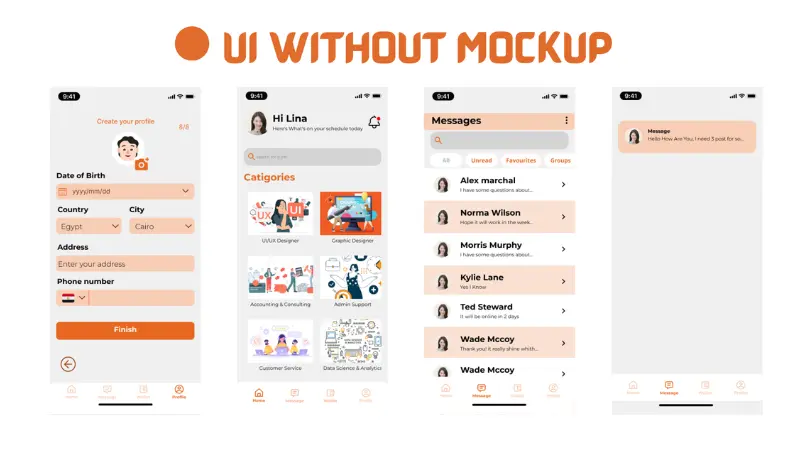 تصميم واجهات وتجربة المستخدم للمواقع الإلكترونية وتطبيقات الموبايل UX/UI Design
