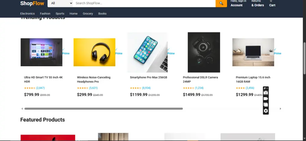 برمجة موقع احترافي سريع ومتجاوب Landing Page / موقع تعريفي