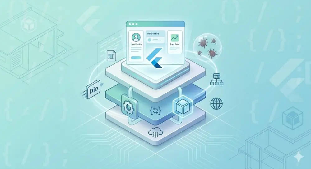 ربط تطبيق Flutter بـ Rest API خارجي باحترافية.