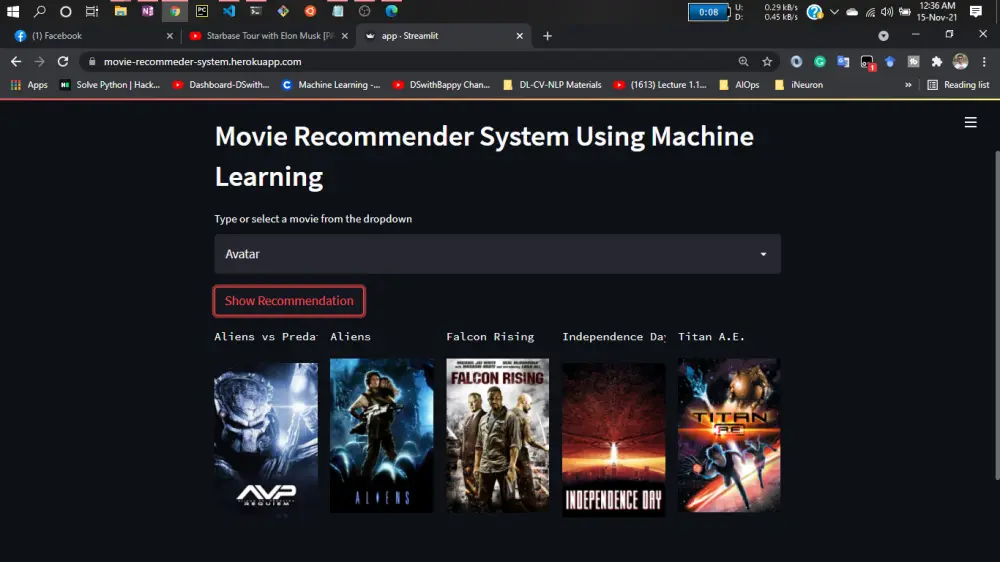 بناء وتدريب نماذج تعلم الآلة Machine Learning بلغة Python