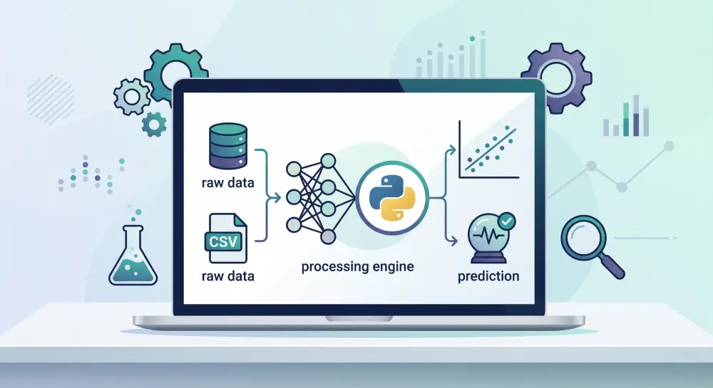بناء وتدريب نماذج تعلم الآلة Machine Learning بلغة Python