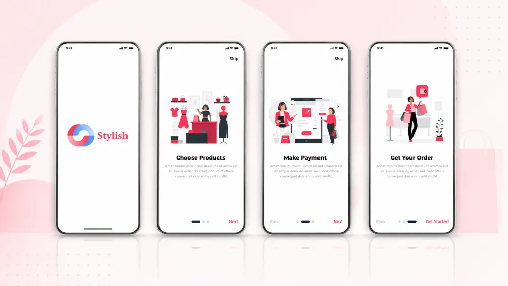 تصميم وبرمجة صفحات Onboarding باستخدام Flutter