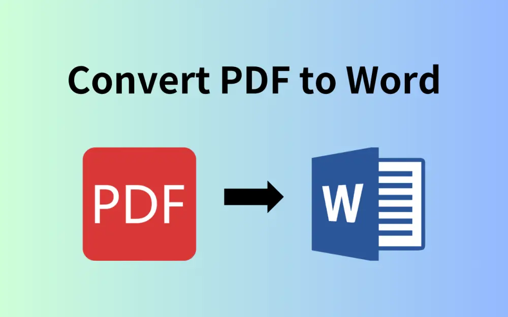 تحويل من pdf الى word