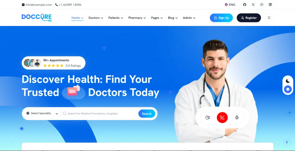 HOME DOCTORS WEBSITE