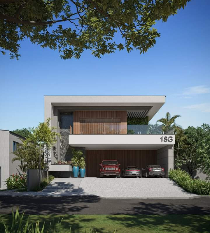 تصميم واجهات مباني 3d