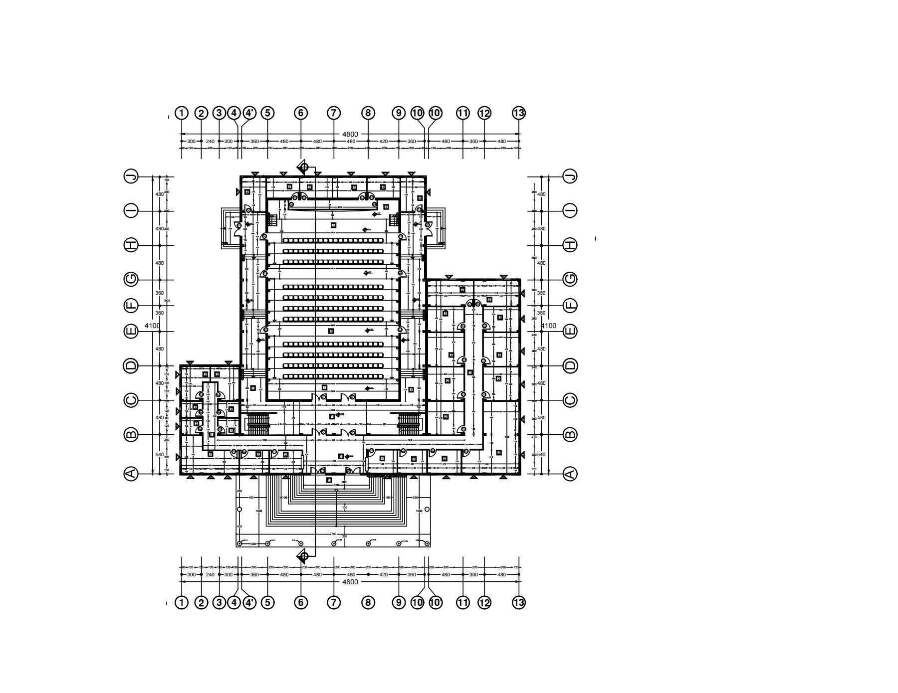 مخططات معمارية وإنشائية 2d