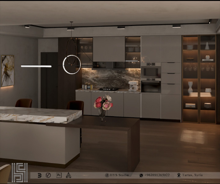 مطابخ وصالات طعام/ ديكور داخلي