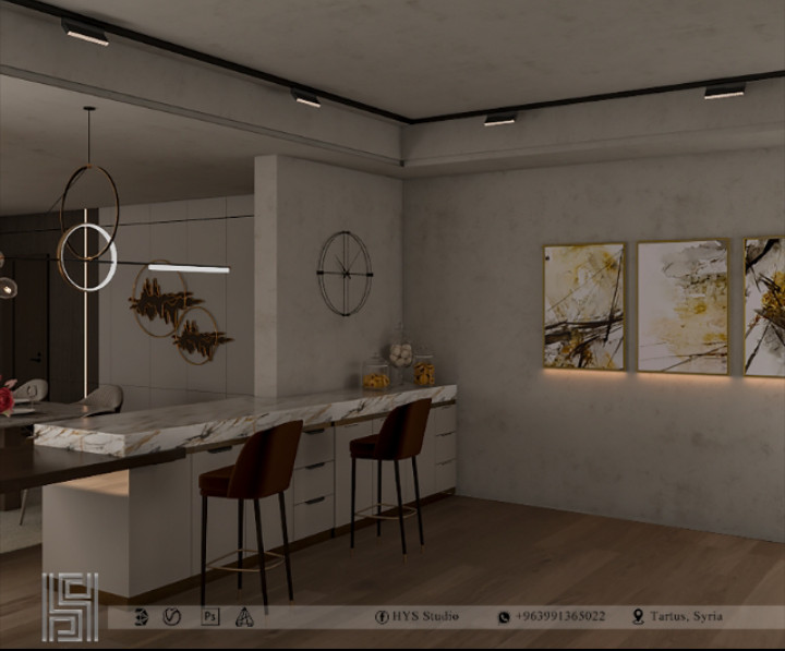 مطابخ وصالات طعام/ ديكور داخلي