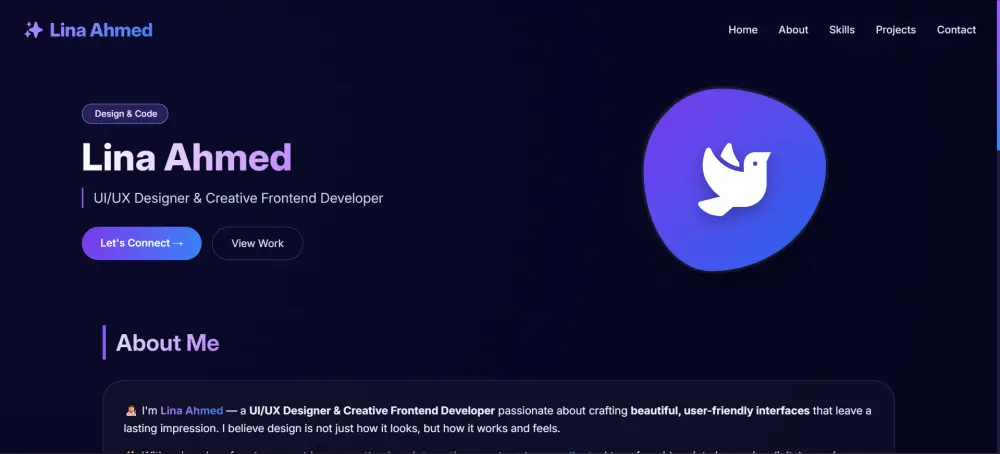 تصميم موقع Portfolio احترافي لعرض أعمالك وجذب العملاء