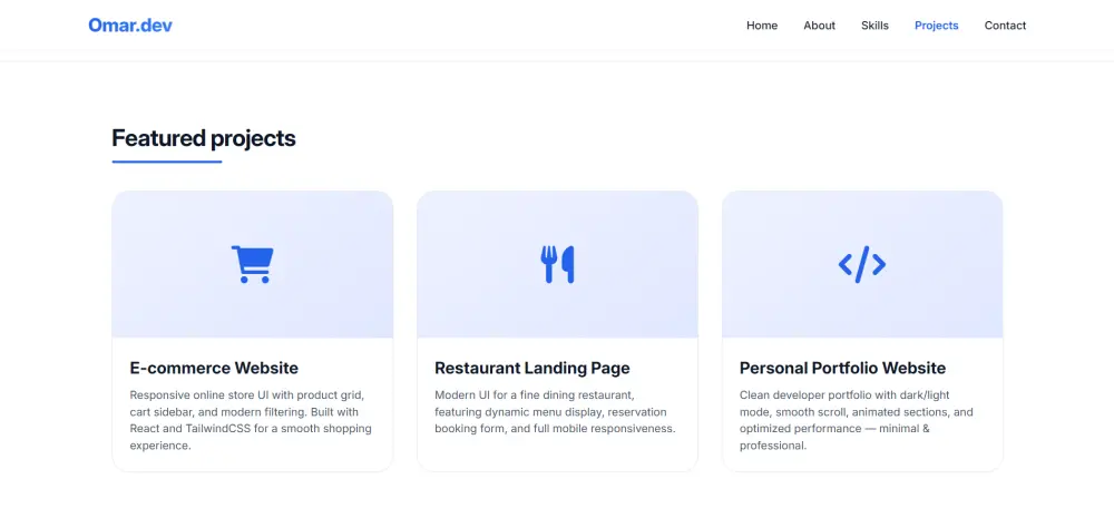 تصميم موقع Portfolio احترافي لعرض أعمالك وجذب العملاء