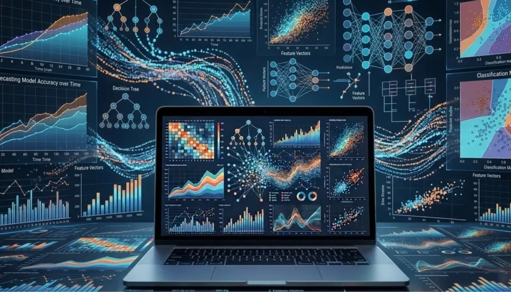 بناء نماذج تعلم ألة Machine Learning للتنبؤ والتصنيف