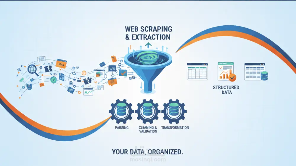 استخراج البيانات (Web Scraping) وهيكلتها باحترافية باستخدام الذكاء الاصطناعي