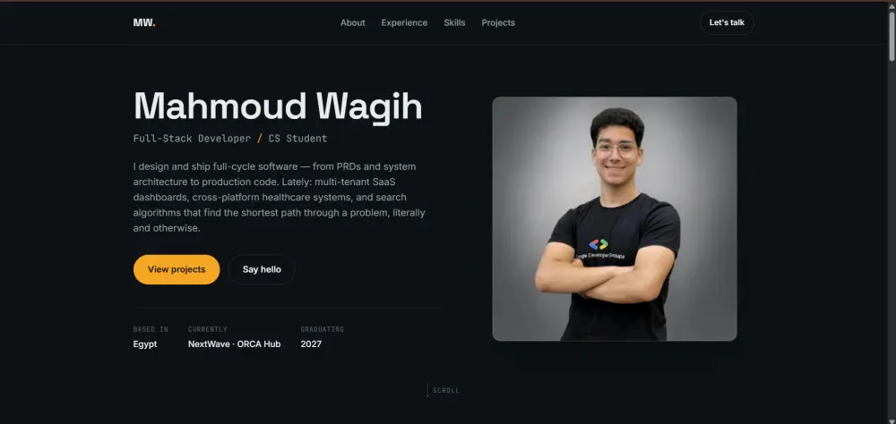 تصميم ملف اعمال Portfolio