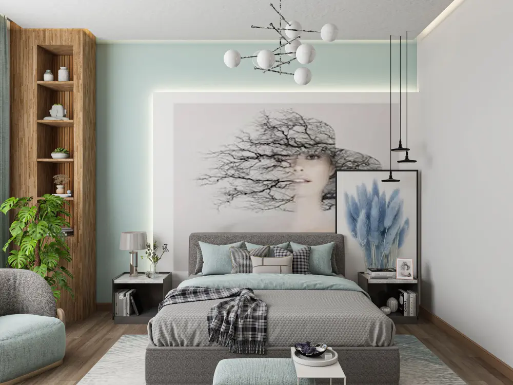 تصميم ديكور داخلي راقي ومعاصر لمختلف الفراغات