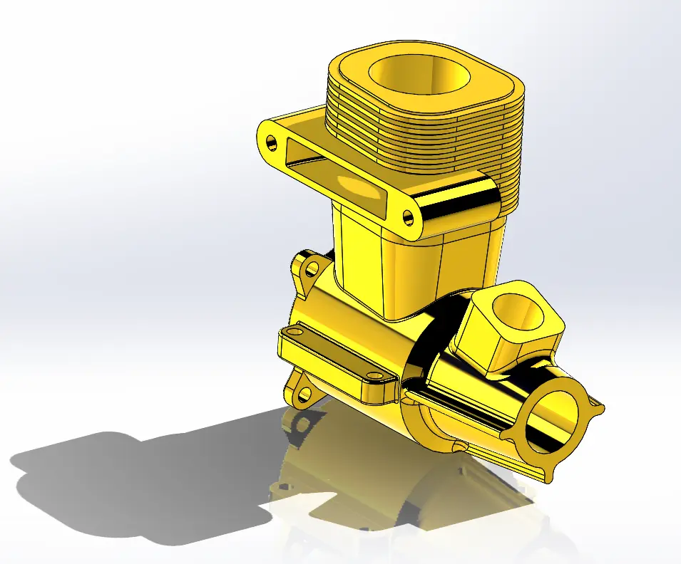 تصميم هندسي ونمذجة 3D احترافية باستخدام برنامج SolidWorks.