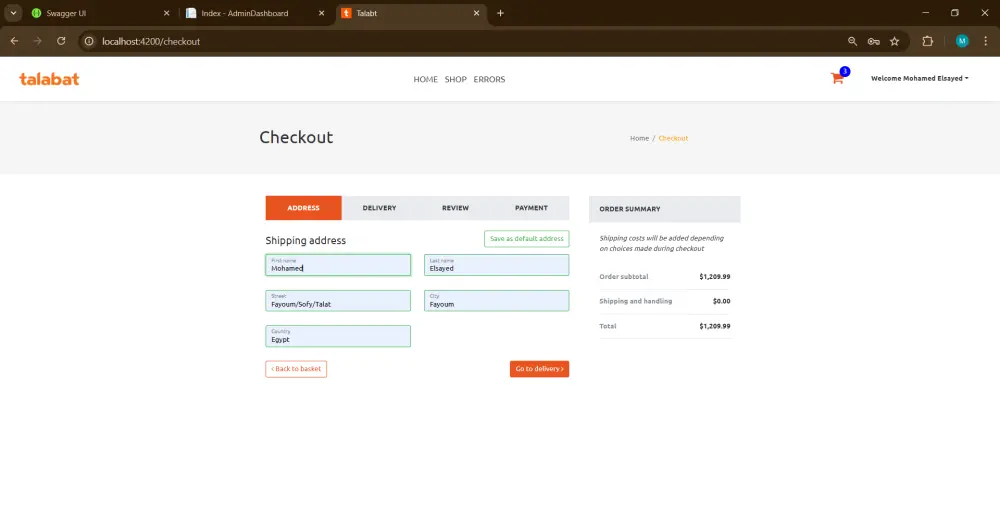 بناء وتطوير backend وبصيغة RESTful API باستخدام ASP.NET Core
