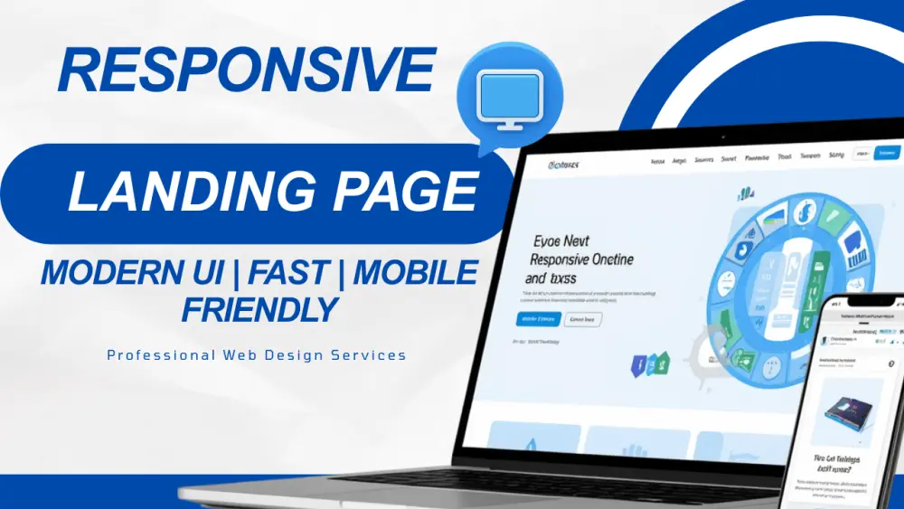 تصميم وبناء صفحات هبوط (Landing Pages) باستخدام ASP.NET و HTML
