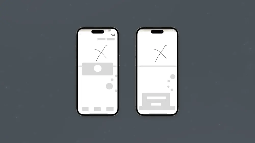 بناء تجربة المستخدم وتصميم الهياكل السلكية (Wireframes & UX) للتطبيقات