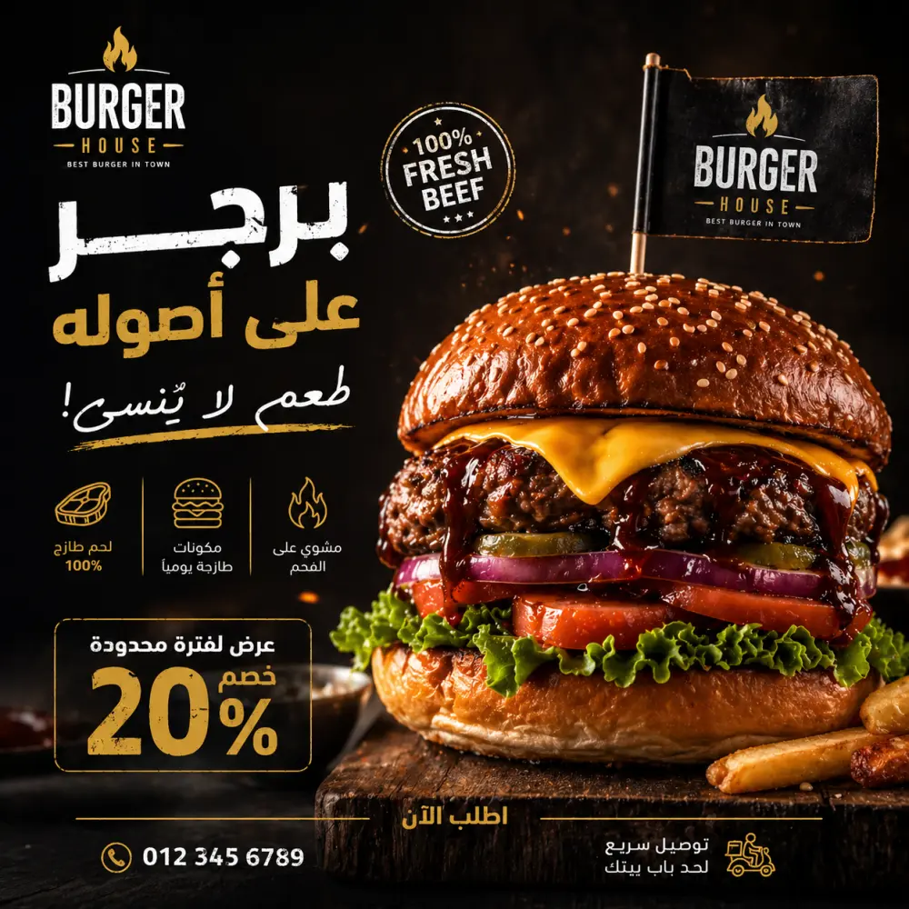 تصميم اعلان
