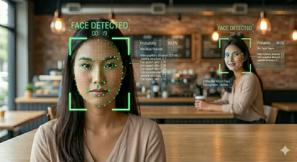 تطوير نظام التعرف على الوجوه باستخدام Computer Vision و Deep Learning