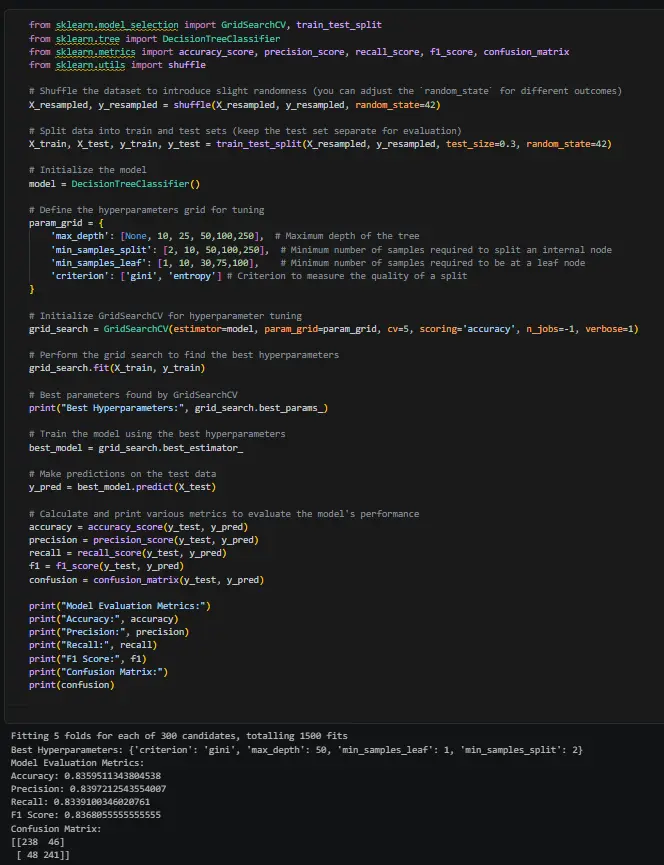 تطوير وتدريب نموذج Machine Learning احترافي للتصنيف أو التنبؤ باستخدام Python