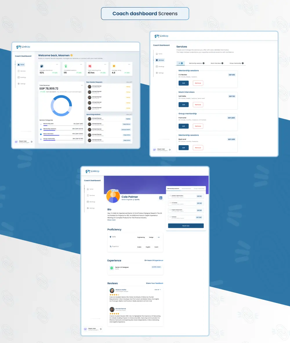 تصميم لوحة تحكم Dashboard احترافية وعصرية لتطبيقك أو موقعك