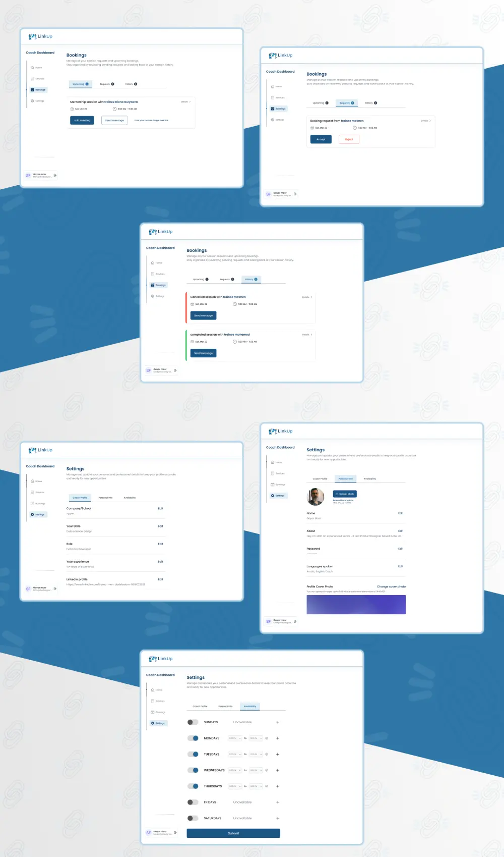 تصميم لوحة تحكم Dashboard احترافية وعصرية لتطبيقك أو موقعك