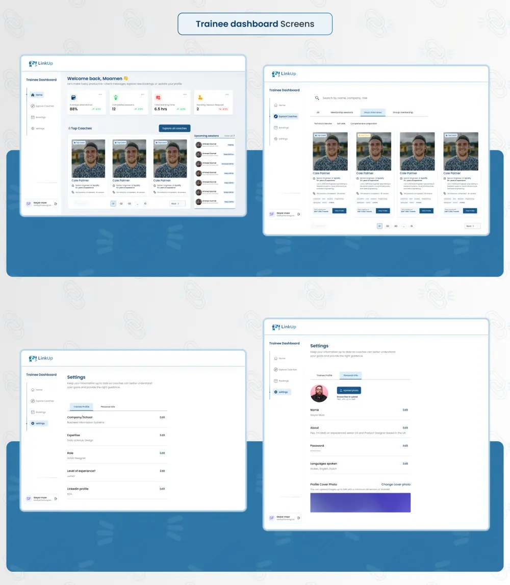 تصميم لوحة تحكم Dashboard احترافية وعصرية لتطبيقك أو موقعك