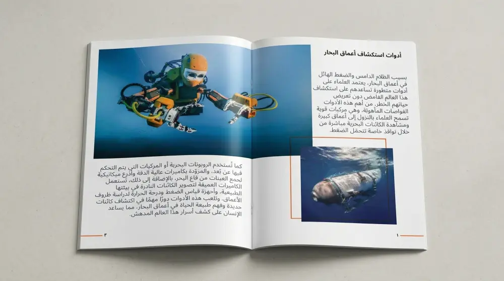 تصميم وتنسيق الكتب والمجلات باحترافية