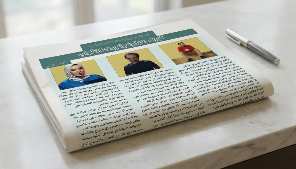 تصميم وتنسيق الكتب والمجلات باحترافية