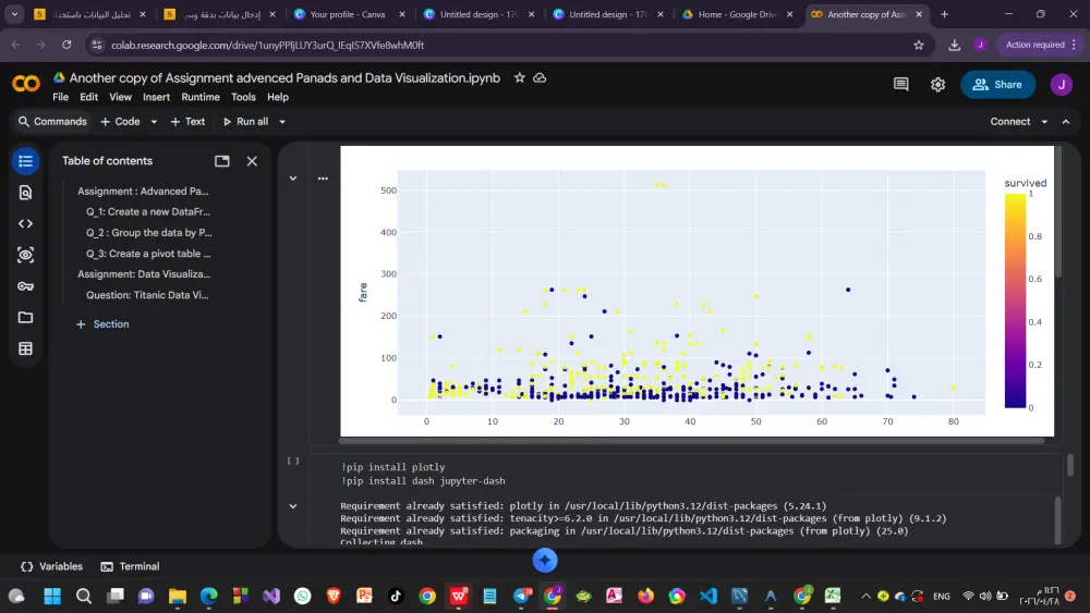 تحليل البيانات باستخدام Python و Pandas مع تقرير بصري احترافي