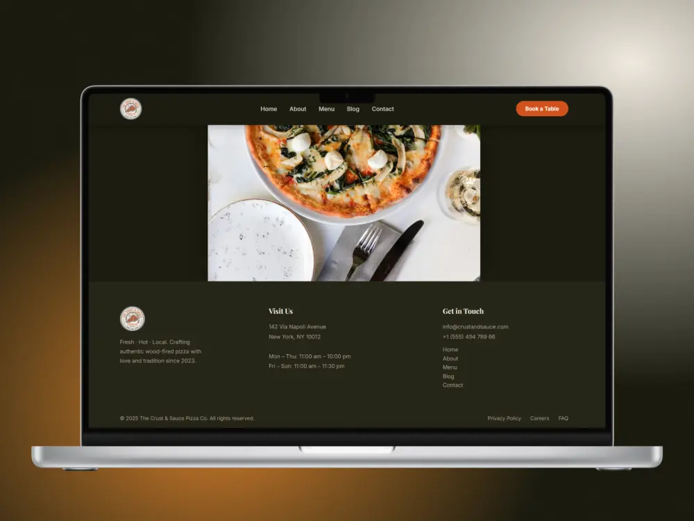 أقدّم خدمة تصميم وتطوير موقع ويب احترافي يعكس هوية مشروعك ويعزز تواجدك الرقمي باستخدام أحدث تقنيات الويب مثل HTML5 و CSS3 و JavaScript و Bootstrap.