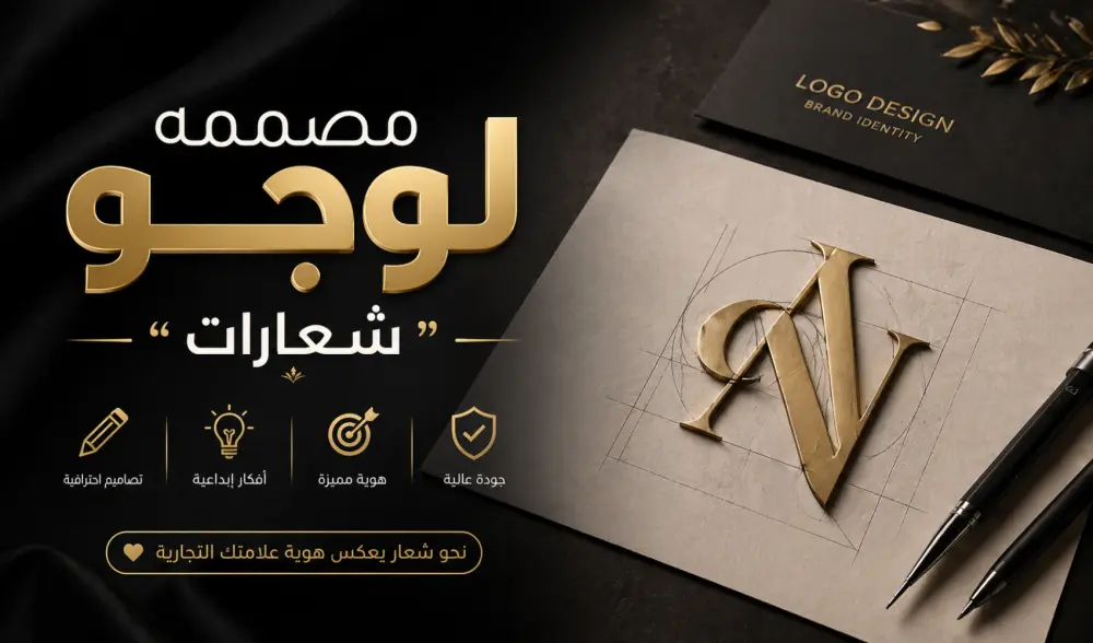 تصميم شعار احترافي يعبر عن هوية مشروعك
