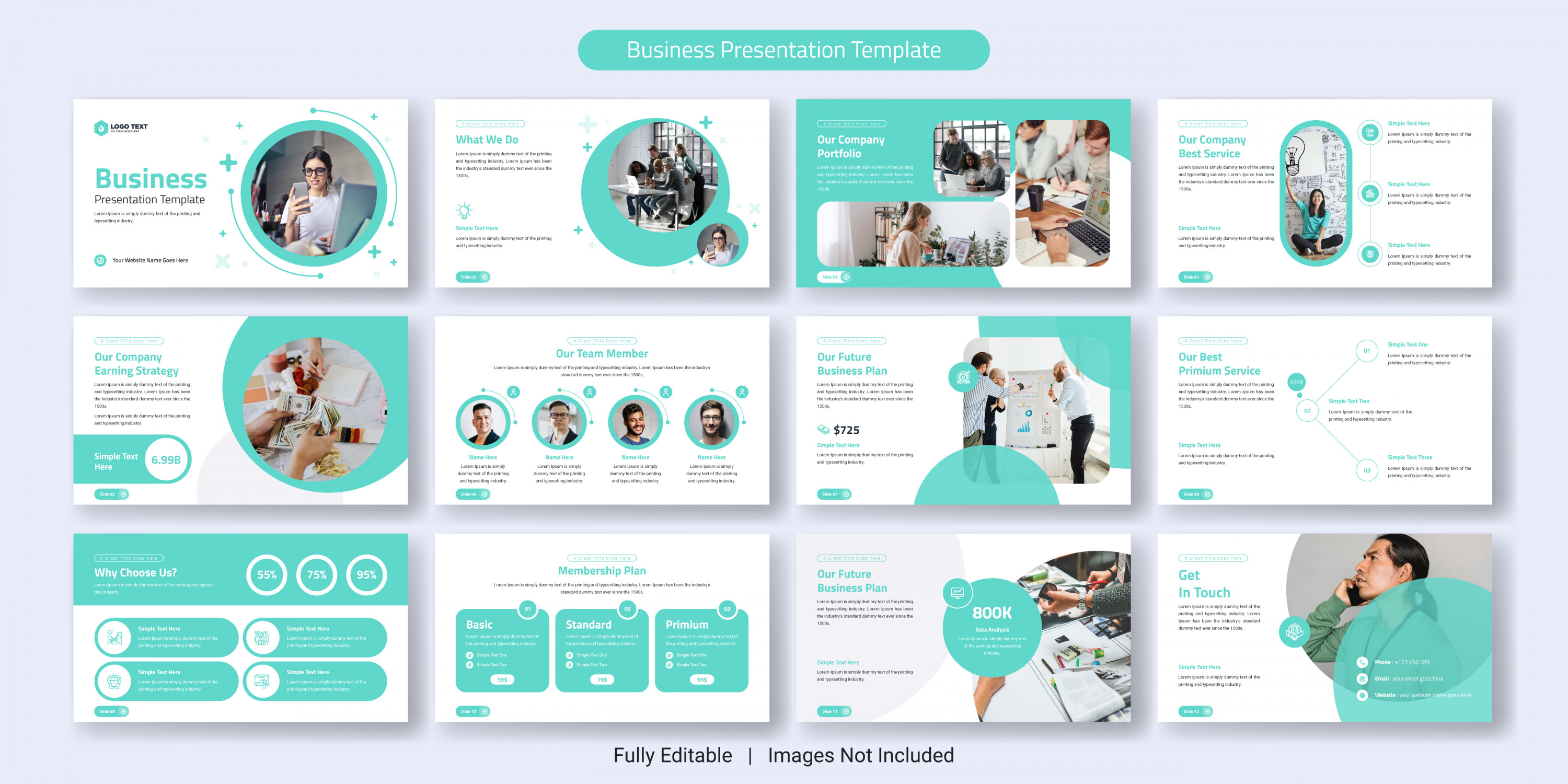 تصميم العروض التقديمية.