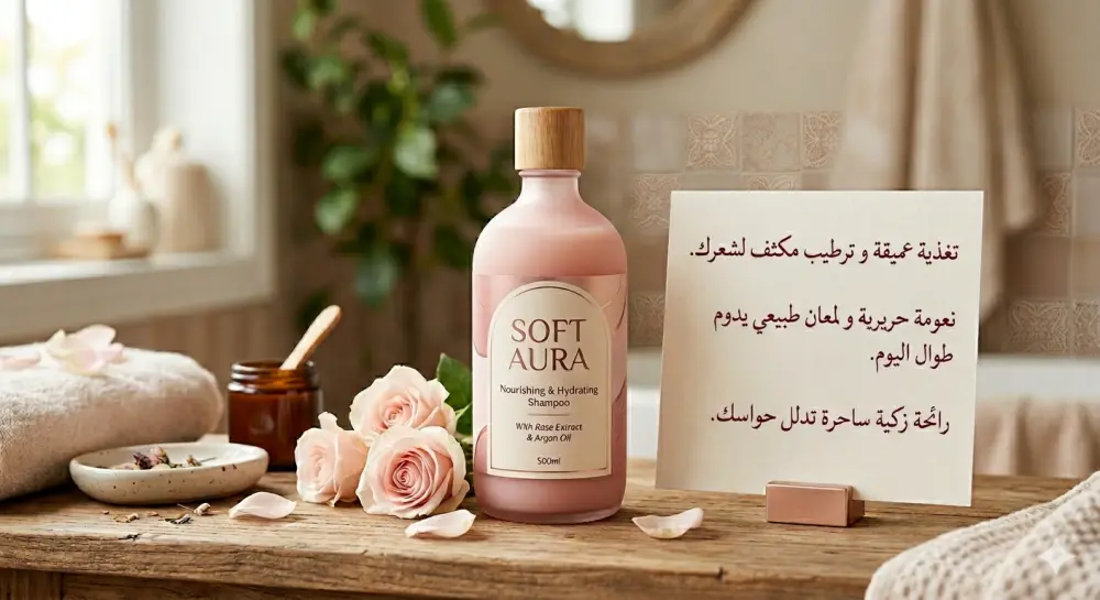 أقدم تصميما احترافيا مع وصف تسويقى جذاب لمنتجك يبرز مميزاته و يشجع على الشراء .