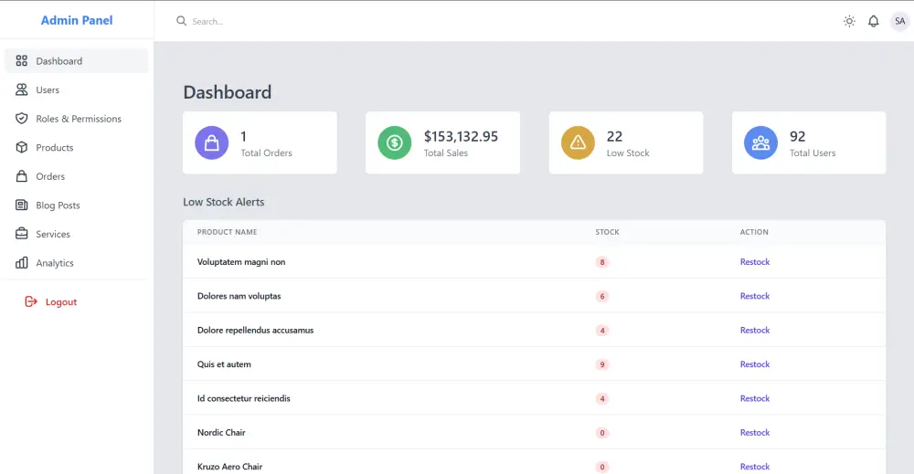 برمجة وتطوير مواقع وتطبيقات الويب باستخدام Laravel و Vue.js