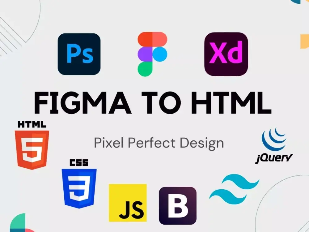 سأقوم بتحويل تصميم XD أو PSD إلى موقع احترافي باستخدام HTML و CSS و JavaScript (متجاوب مع جميع الأجهزة)