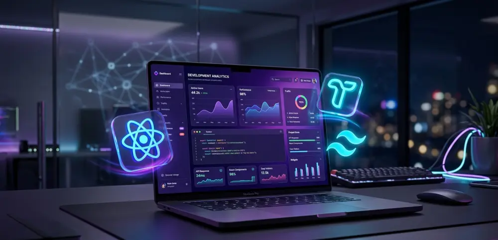برمجة واجهات مستخدم (UI/UX) تفاعلية واحترافية باستخدام React & Tailwind Or HTML CSS