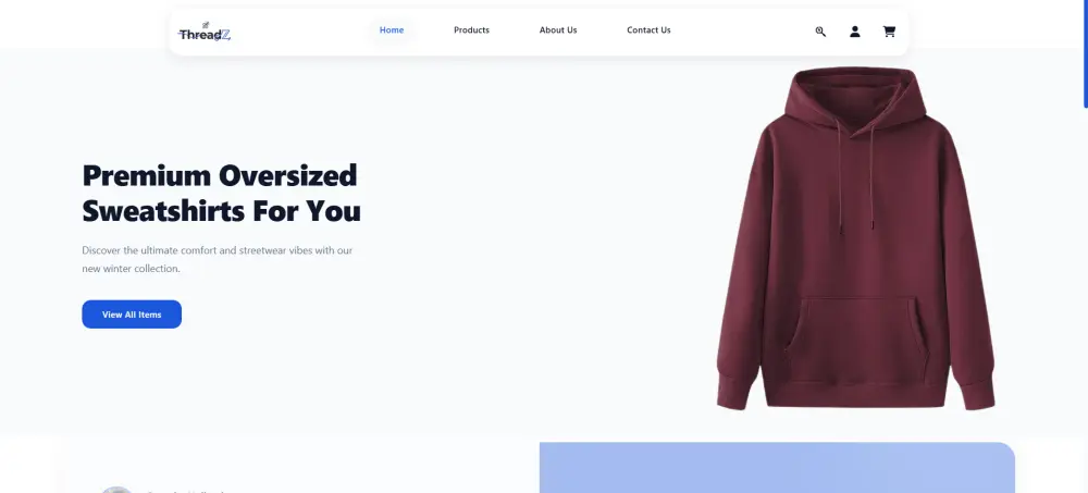 برمجة واجهات مستخدم (UI/UX) تفاعلية واحترافية باستخدام React & Tailwind Or HTML CSS