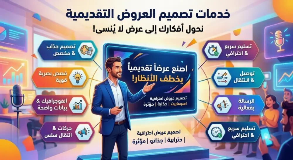 تصميم presntion